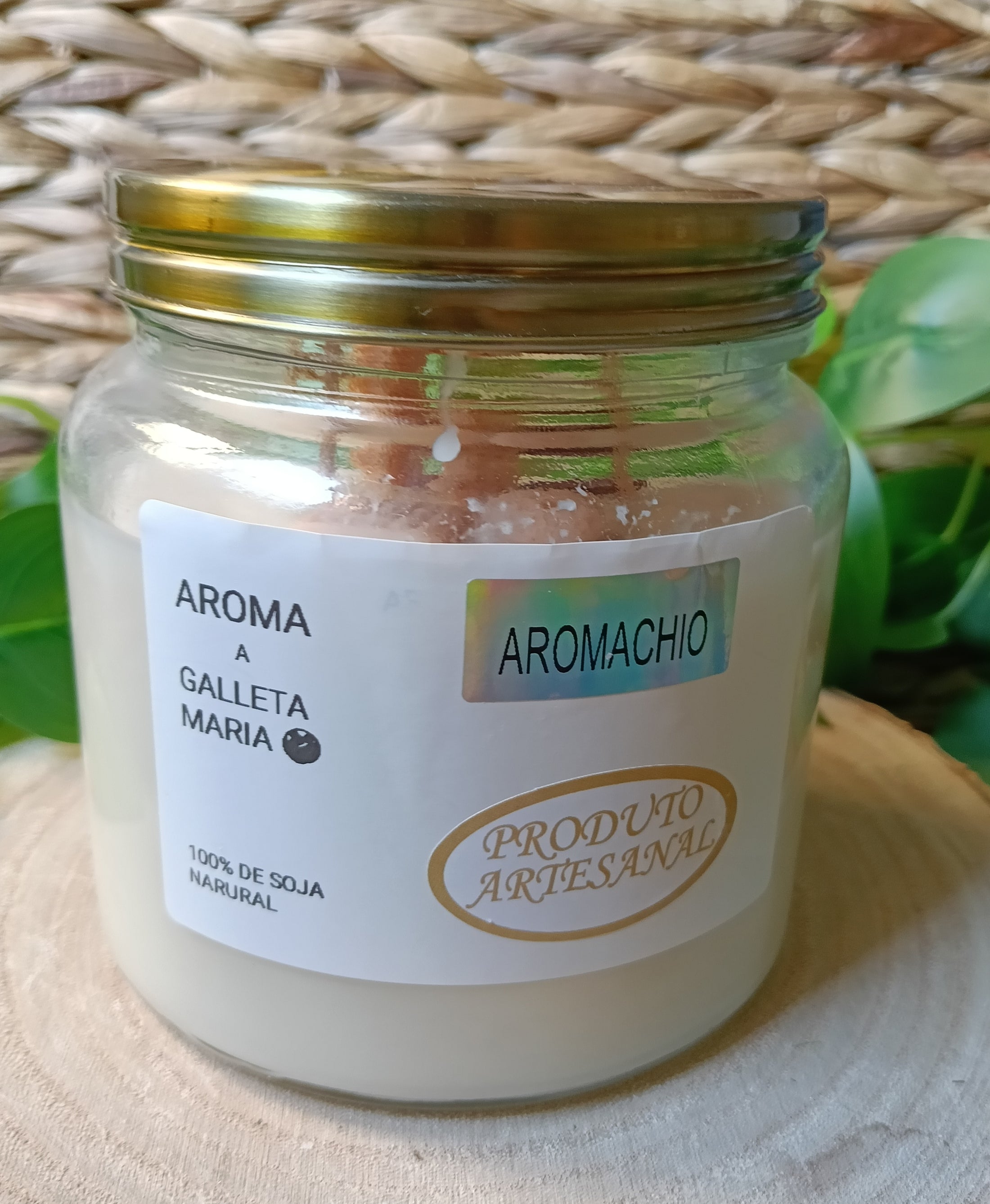 Colección Confort: Velas Artesanales de Soja con Aroma a Postre (Aromachio)