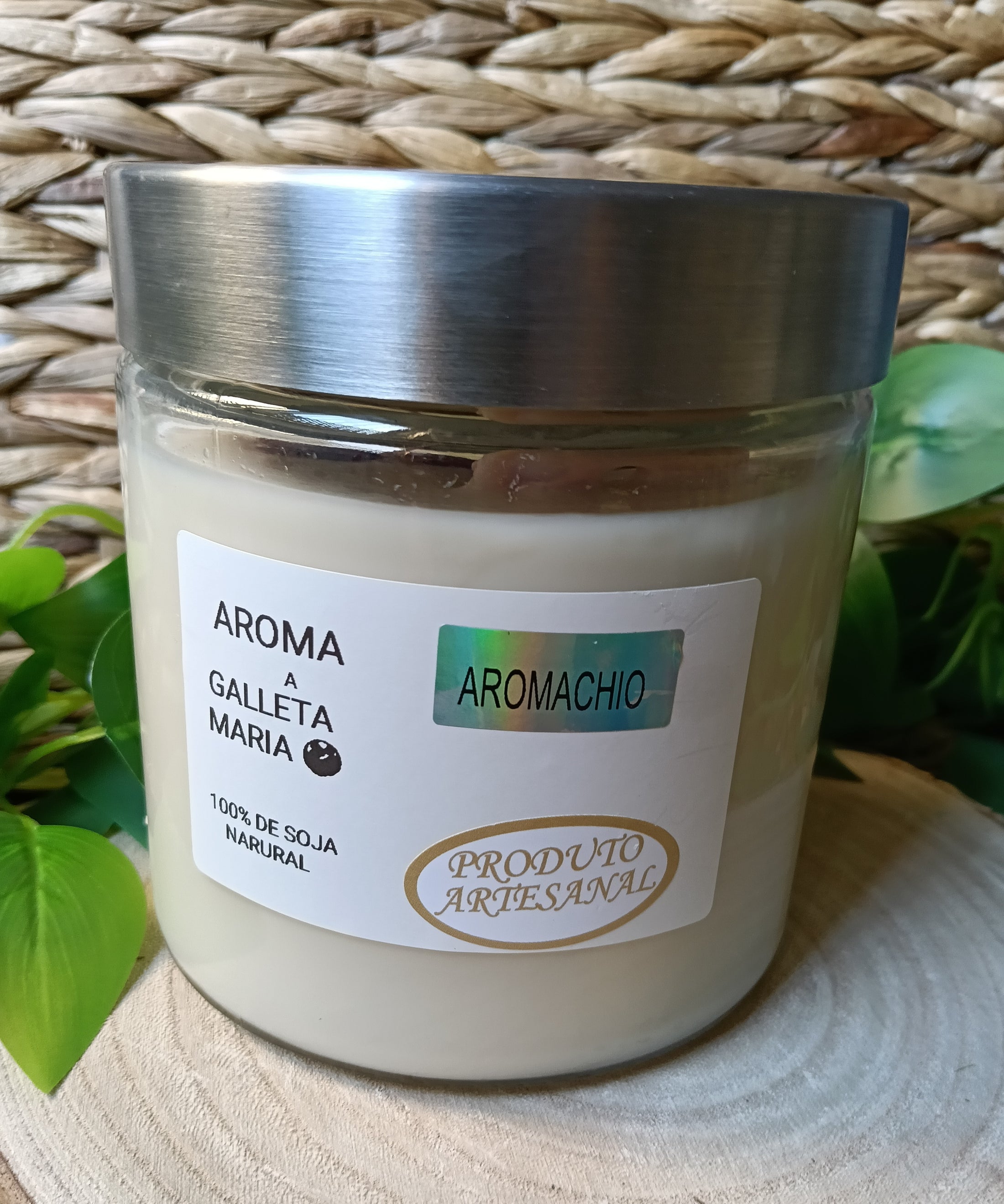 Colección Confort: Velas Artesanales de Soja con Aroma a Postre (Aromachio)