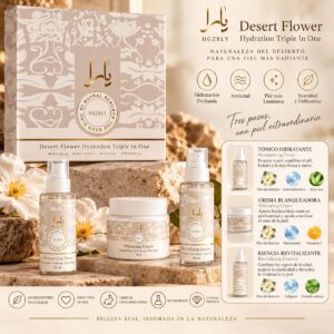 Desert Flower Hydration Tripe In One Yara Hidratante Antiarrugas Aclarante