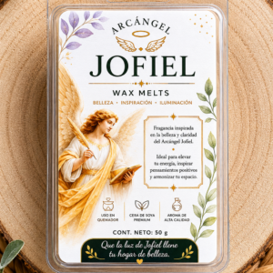 Wax Metls , Arcangel Jofiel , aroma canela , naranja