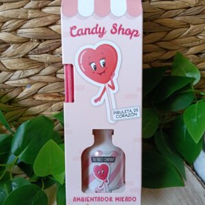 AMBIENTADOR ARMARIO THE FRUIT COMPANY CANDY SHOP, PIRULETA DE CORAZON