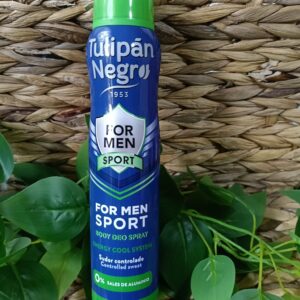 Desodorante Corporal en Spray Tulipan Negro For Men Sport