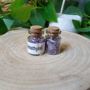 Bote de Piedras Minerales de Mena (Raw Energy)