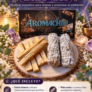 Kit de Limpieza y Armonización Energética Salvia y Palo Santo
