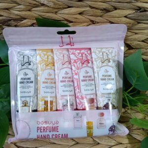 Set 5 Cremas Manos Perfumadas Bosuya