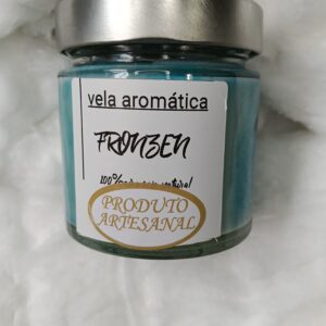 Vela Artesanal Aromática de soja natural Frozen