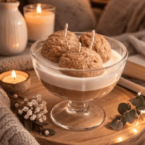 Vela Artesanal Aromática de soja natural Tacita Chocolate