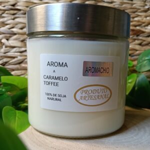 Vela Artesanal Aromática de soja natural Toffe