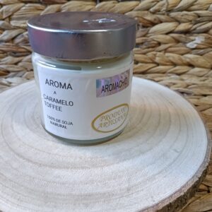 Velas Aromática Artesanal Soja Natural Caramelo Toffee