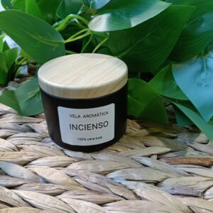 Velas Aromática Artesanal Soja Natural Incienso