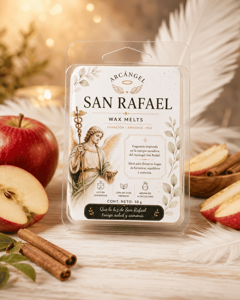 Wax Melts Arcángel San Rafael Aroma Manzana y Canela
