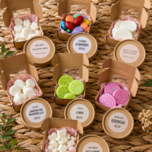 Wax melts artesanales · Aromas limpios