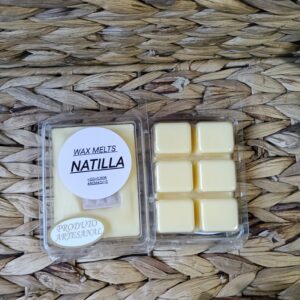 Wax Melts Tabletas Artesanal Cera de soja natural Aroma Natilla