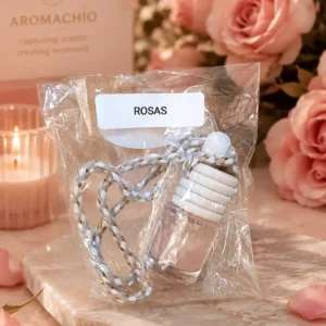 Ambientador Coche Aromachio Aroma Rosas