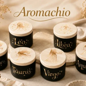 Velas artesanales de los signos del zodiaco