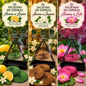 Incienso Espiral Aromas
