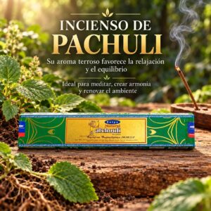 Incienso Pachulí Natural ( satya)