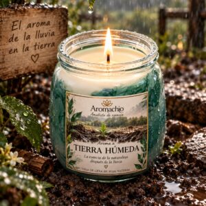 Vela Artesanal Olor Tierra Húmeda