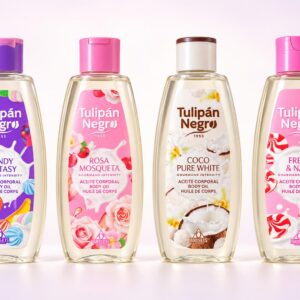 Aceite Corporal Tulipán Negro -Hidratante y Perfumado .
