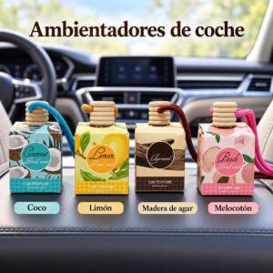 Ambientadores colgantes de coche . 8ml