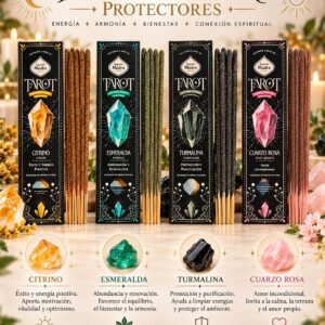 Inciensos Tarot con Gemas Naturales - Sagrada Madre