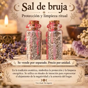 Sal de Bruja - Protección y Limpieza  Ritual