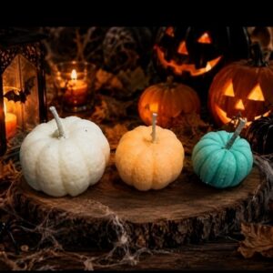 Vela Artesanal de Aroma Calabaza Especiada